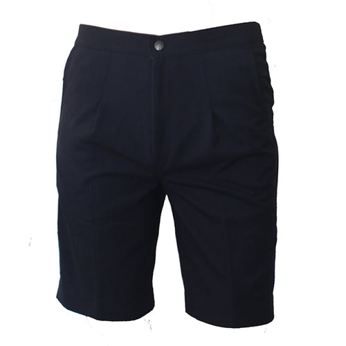 Boys Navy Shorts - Half Elastic - Year K-10
