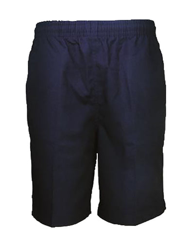 Boys Navy Shorts - Full Elastic - Year K-10